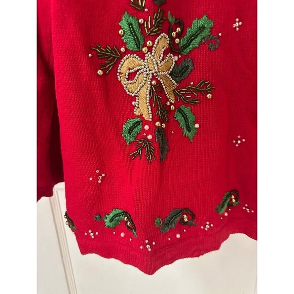 Victoria Jones women’s size medium Christmas sweater - Picture 3 of 11